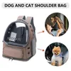 Cat s Crates Houses Pet Cats Travel Bag Breathable Cat Dog Backpack Oxford Cloth Transparent Cover Waterproof Portable for Cat Dog Transport 231212