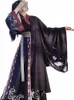 Etnische kleding Hanfu-jurk Chinese traditionele vintage zwarte 3-delige sets Vrouwelijke Halloween Carnaval Cosplay-kostuum voor dames Grote maten 231212