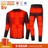 Sous-vêtements thermiques pour hommes hiver ensemble de sous-vêtements chauffants électriques veste de Moto veste auto-chauffante hommes Moto polaire thermique longs Johns hauts pantalons femmes 231213