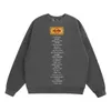 Fog High Street Moda Marka Kore Versiyonu Niş Yasak Logo Amerikan Sonbahar ve Kış Erkek ve Kadın Çiftleri Athleisure Crewneck Sweatshirt