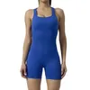 Monos para mujer Mamelucos Monos de yoga sin costuras Deportes Fitness Levantamiento de cadera Belleza Espalda Danza Pantalones cortos delgados Monos Gimnasio Ropa de entrenamiento para mujerL231212