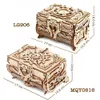 3DパズルURY 3D木製パズルアンティークトレジャーボックスドレッシングケースDIYゲーム高度なアセンブリモデルおもちゃレディーガールズ231212のクリエイティブギフト