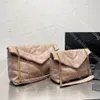 luxe handtas loulou puffer schoudertas crossbody tas zwart lederen portemonnee wit vrouwen clutch zachte handtassen winkelen werktas mode sac gewatteerde designer tas