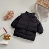 Down Coat Winter Children Clothing Set 2Pcs Girl Jacket Baby Boys Thickened Warm Clothes Overalls For Kids Toddler 1-10Y