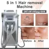 Máquina a laser 5 em 1, energia forte, remoção de pelos a laser, nd yag, tatuagem, beleza, máquina iplrf yage-light