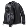 Erkek Ceketler Sonbahar Erkekler Pu Coat büyük boy deri ceket erkek moda motosiklet dış giyim s-5xl 6xl 7xl 8xl erkek palto 231213
