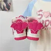 Kleidschuhe Stil Rosa Niedlicher Damenbrief Vielseitig Kawaii Damen Kleines Mädchen Verschleißfeste Turnschuhe 231212