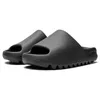 Gratis verzending met doos Designer Slippers Heren Dames Slides Bone Zwart Wit Woestijn Zand Aarde Bruin Herenmode Sandalen Zomer Outdoor Schoenen Grote Maat 36-48