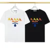 남성 여름 Tshirts 디자이너 티 힙합 티 메르 멘 글자 인쇄 화려한 편지 자수 통기성 티셔츠 스트리트웨어 m-3xl