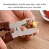 Fruit Vegetable Tools Chestnut Cutter Tool Multifunctional Quick Clip Nut Opener Gadgets Metal Nutcracker Kitchen Accessories 231213