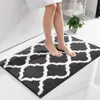 Mattor Olanly Luxury Bath Mat Foot Badrum Duschmattor Super Soft Absorbent Microfiber Rug Water Bathtub Anti-halkgolvmattor 231212