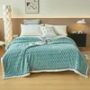Sängkläder sätter fast färg fluffig plysch kast filt bekväm mjuk vuxen säng quilt vinter varm fluffig säng linnet säng bättre för soffa sovrum 231212