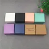 24 pcs 4x4x2 5cm square box DIY handmade wedding cake candy chocolate box Cute Mini soap232r