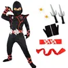 Ninja Kostüm Kind Ninja Party Kostüme Jungen Halloween Kostüm Anime Cosplay Krieger Ninja Anzug Kinder Kleidung Overall Set G092419
