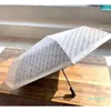 Akcesoria Parasol Parasol Słońce Parasol Trzy krotnie automatyczne winylowe filtr przeciwsłoneczny Ochrona UV Folding Prezent A3