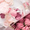 Flores decorativas grinaldas pétalas de rosa para casamento 100200300pcs pétalas de rosa de seda feitas à mão qua artifici flor decoração de casamento dia dos namorados 231213
