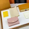 Großhandel Mode Luxus Designer Frauen Geldbörse mit Box Kartenhalter Geprägte Blumen Buchstaben Hohe Qualität Kostenloser Versand