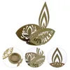 Candle Holders Household Tea Lights Traditional Decorative Statue Iron Holder For Table