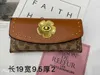 Camellia Blossom Long Wallet for Women 2024 Ny Multi Card Free Small Bag Trendy and Versatile Change Clip med stor kapacitet