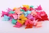 Haaraccessoires Mini-haarklauwen voor babyklemmen Kleuren Plastic clips Vlinderontwerp Kinderen9363602