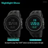 Zegarek na rękę Yikaze Digital Electronic Watch Sports Glow 50 mm duża tajna student na świeżym powietrzu trend wielofunkcyjnych zegarków wielofunkcyjnych