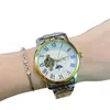 高級メンズウォッチムーンフェーズトップブランドデザイナーメンメカニカルオートマチックウォッチすべてのステンレススチールバンド防水フライホイール腕時計