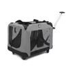 Dog Carrier Portable Trolley Cage Car Pet Kennel Cat Litter Tent Foldable