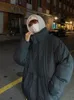 Mens Ceketler Gmiixder Amerikan Retro Hip Hop Yastıklı Ceket Erkekler Kadın Kış Sıcak Şehir Bread Top Unisex Stand Yakası Fermuar Kırık Kat 231212