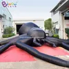 Gorilas inflables Casa de juegos Columpios personalizados 295 pies Araña negra gigante 9 m Inflables grandes para juguetes de decoración 231212