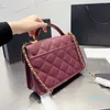 Designerväska crossbody handväskor axlar läder läder kvinnor plånbok klassisk kedja klaff sofe handväska