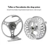 Fly Fishing Reels2 3 4 5 6 7 8 Aluminum Alloy 2 1BB Bearing Reel Hand Spinning Wheel 231212