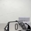 Designer-Tasche Schnappschuss mehrfarbiger Umhängetaschen Kamera Crossbody Flash Gurt Wallet Doppelte Reißverschluss Innere Trennwand gewebte Brieftasche