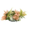 Decoratieve Bloemen Krans Tafelblad Kunstbloem Ringen Bloemen Groen Decor Feestkransen Daisy Bruiloft Decoratie