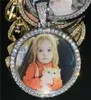 Medaillon Aangepaste Po Geheugen Foto Hanger Ketting Met Tennisketting Sieraden Gepersonaliseerde Zirkonia Kettingen Charm Gift237x83837439745492