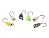 Rompin 6pcslot inverno gelo jig isca de pesca 18cm 23g mini metal chumbo cabeça gancho isca jigging pesca farpado inverno pesca gancho7017271