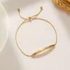 браслет дизайнерский браслет, высококачественный золотой браслет с буквами в стиле ретро, нишевый дизайн, крутой и минималистичный стиль, оптовая продажа от производителя браслетов