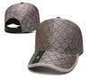 Berretto da baseball Designer Cappello da pescatore per uomo Donna Berretto Cappelli traspiranti con segno di lettera Colore marrone nero A97645965