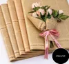 Tidning Florist Wrap Flower Bouquet Gift Packaging Wrapping Paper för födelsedag Valentine Mother039S Day Christmas ThanksGivin9010491