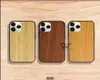 In Stock Phone Cover Cases For iPhone 11 12 13Pro X Xr Xs Max 8 7 6 Plus NaturalWood Ultra Slim Protective Wooden TPU Covers Case 1350952