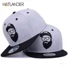 HATLANDEROriginal grey cool hip hop cap men women hats vintage embroidery character baseball caps gorras planas bone snapback 21301S