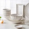 Naczynia talerze deser kuchenny ceramiczny zestaw obiadowy Food Cooking Sets Zestawy obiadowe pełne talerze Obidowe naczynia kuchenne 231213