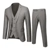 Mens Tracksuits Pioneer 3piece Business Set 2 Tank Top Pants Blue Coat Wedding Party Formal Elegant Jacket Korean Ultra Thin 231213