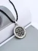 Anhänger Halsketten Exquisite große Rune Nordic Choker Wikinger Pentagramm Schmuck Halskette Wiccan Pagan Norse14286847