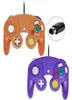 Najwyższej jakości multi kolorów GameCube GamePad Gamepad Classic kontrolery przewodowe kompatybilne z Wii Nintendo Game Cube Fast S5478961