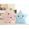 Plush Light - Up toys Creative Toy 34CM Luminous Pillow Soft Stuffed Plush Glowing Colorful Stars Cushion Led Light Toys Gift For Kids Children Girls 231212