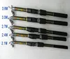 Hengjia Telescopic Fishing Rod 21m 24M 27M 3M 36M FRP Ultra Light Fishing Stickスピニング釣りロッドFR901 Shippin2179420