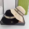 أزياء القش قبعة Sunhats Caps Designer Bucket Hats casquett