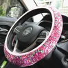 Capa de volante de neoprene Favor Girassol Impresso Mangas de direção de carro Universal Steering Wheels Covers Party Wedding Almofada Protetor FMT2091