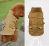 Dog Apparel Spring Autumn Jacket Cotton Quality Pet Coat Trench Clothes For 4 Style XS S M L XL XXL