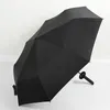 Guarda-chuvas Samurai Espada Guarda-chuva 3 Dobrável Mulher Criativa Homens À Prova de Vento Portátil Japonês Katana Faca Cosplay Parasol Presentes de Negócios 231213